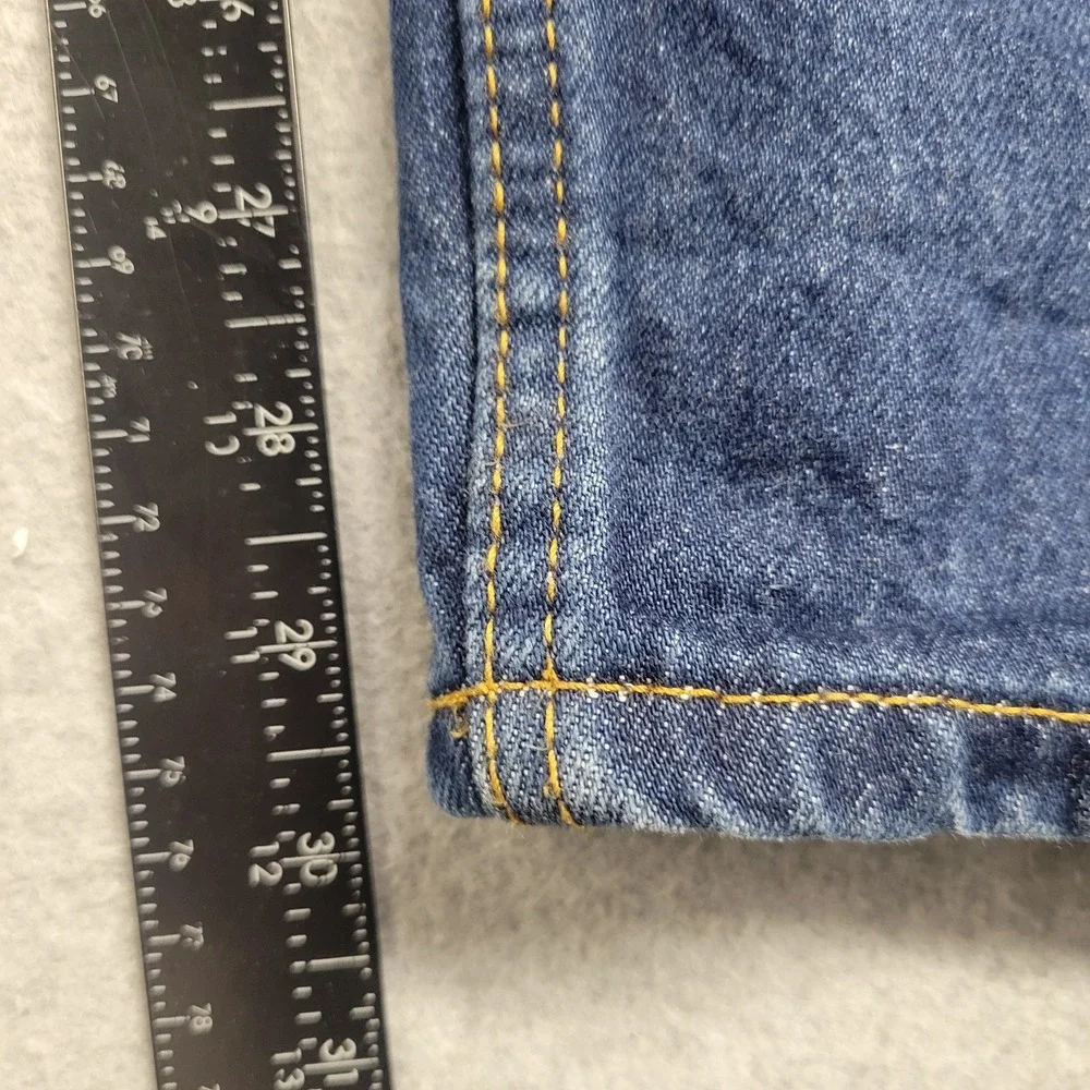 Levis 501 Original Straight‎ Fit Jeans Mens 42x32 Blue Denim Button Fly  Y2K